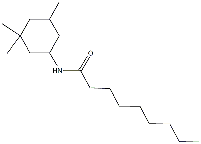 N-(3,3,5-trimethylcyclohexyl)nonanamide Structure