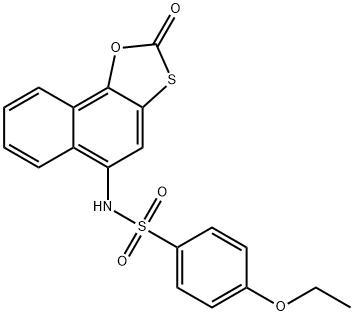 4-ethoxy-N-(2-oxonaphtho[2,1-d][1,3]oxathiol-5-yl)benzenesulfonamide 구조식 이미지