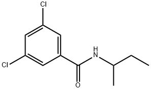 N-(sec-butyl)-3,5-dichlorobenzamide 구조식 이미지