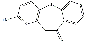 2-aminodibenzo[b,f]thiepin-10(11H)-one 구조식 이미지