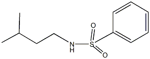 N-isopentylbenzenesulfonamide Structure