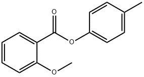 4-methylphenyl2-methoxybenzoate Structure