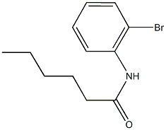 N-(2-bromophenyl)hexanamide Structure