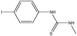 N-(4-iodophenyl)-N'-methylthiourea 구조식 이미지