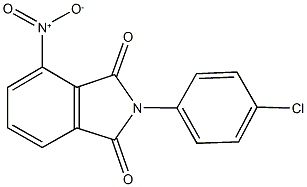 2-(4-chlorophenyl)-4-nitro-1H-isoindole-1,3(2H)-dione Structure