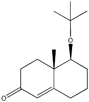 5-tert-butoxy-4a-methyl-4,4a,5,6,7,8-hexahydro-2(3H)-naphthalenone 구조식 이미지