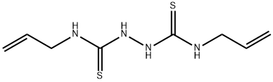 N(1),N(2)-Diallyl-1,2-hydrazinedicarbothioamide 구조식 이미지