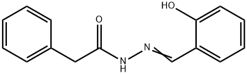 N'-(2-hydroxybenzylidene)-2-phenylacetohydrazide 구조식 이미지