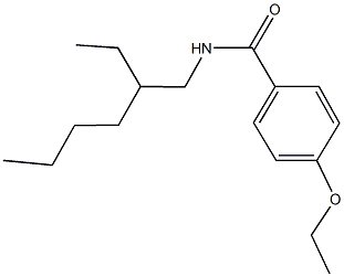 4-ethoxy-N-(2-ethylhexyl)benzamide 구조식 이미지