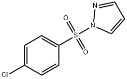 1-[(4-chlorophenyl)sulfonyl]-1H-pyrazole Structure