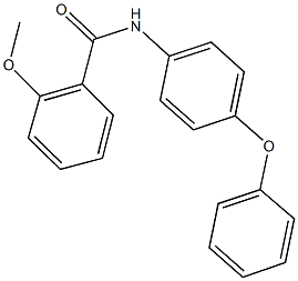 2-methoxy-N-(4-phenoxyphenyl)benzamide 구조식 이미지