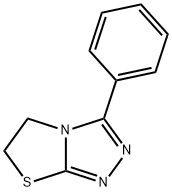 3-phenyl-5,6-dihydro[1,3]thiazolo[2,3-c][1,2,4]triazole 구조식 이미지
