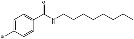 4-bromo-N-octylbenzamide 구조식 이미지