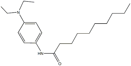 N-[4-(diethylamino)phenyl]decanamide 구조식 이미지