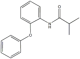 2-methyl-N-(2-phenoxyphenyl)propanamide Structure