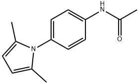 N-[4-(2,5-dimethyl-1H-pyrrol-1-yl)phenyl]acetamide Structure