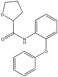 N-(2-phenoxyphenyl)tetrahydro-2-furancarboxamide Structure