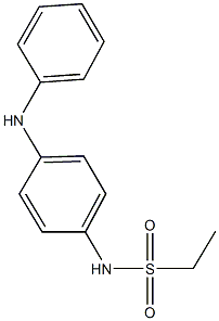 N-(4-anilinophenyl)ethanesulfonamide Structure