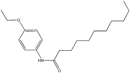 N-(4-ethoxyphenyl)undecanamide 구조식 이미지