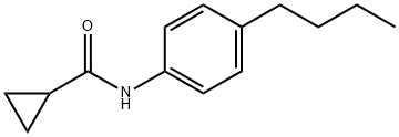 N-(4-butylphenyl)cyclopropanecarboxamide 구조식 이미지