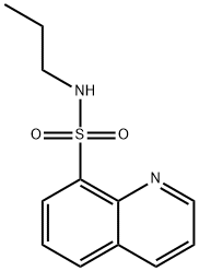 N-propyl-8-quinolinesulfonamide Structure