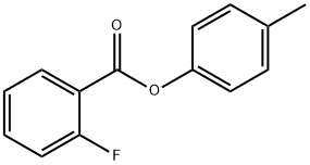 4-methylphenyl 2-fluorobenzoate Structure