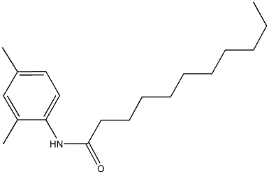 N-(2,4-dimethylphenyl)undecanamide Structure