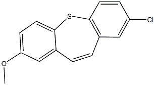 8-chlorodibenzo[b,f]thiepin-2-yl methyl ether Structure