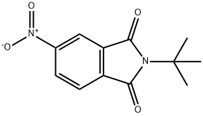 2-tert-butyl-5-nitro-1H-isoindole-1,3(2H)-dione Structure