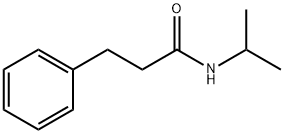 N-isopropyl-3-phenylpropanamide 구조식 이미지