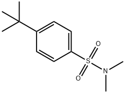 4-tert-butyl-N,N-dimethylbenzenesulfonamide 구조식 이미지