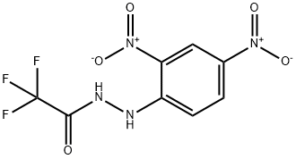 N'-{2,4-dinitrophenyl}-2,2,2-trifluoroacetohydrazide Structure