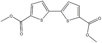 dimethyl 5,5'-bis[2-thiophenecarboxylate] 구조식 이미지