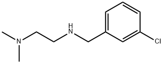 N-(3-chlorobenzyl)-N-[2-(dimethylamino)ethyl]amine Structure