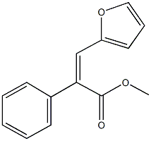 methyl 3-(2-furyl)-2-phenylacrylate Structure