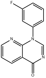 1-(3-fluorophenyl)pyrido[2,3-d]pyrimidin-4(1H)-one Structure