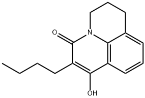 6-butyl-7-hydroxy-2,3-dihydro-1H,5H-pyrido[3,2,1-ij]quinolin-5-one Structure