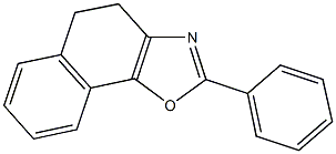 2-phenyl-4,5-dihydronaphtho[2,1-d][1,3]oxazole 구조식 이미지