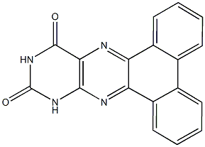 phenanthro[9,10-g]pteridine-11,13(10H,12H)-dione 구조식 이미지