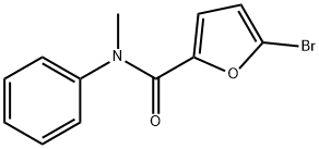 5-bromo-N-methyl-N-phenyl-2-furamide 구조식 이미지