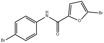 5-bromo-N-(4-bromophenyl)-2-furamide 구조식 이미지