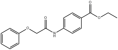 ethyl 4-[(phenoxyacetyl)amino]benzoate Structure