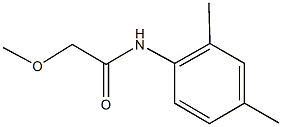 N-(2,4-dimethylphenyl)-2-methoxyacetamide 구조식 이미지