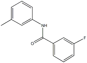 3-fluoro-N-(3-methylphenyl)benzamide Structure