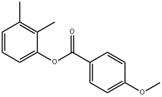 2,3-dimethylphenyl 4-methoxybenzoate Structure