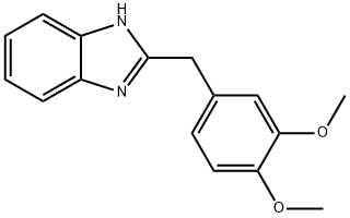 2-(3,4-dimethoxybenzyl)-1H-benzimidazole Structure