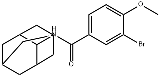 N-(2-adamantyl)-3-bromo-4-methoxybenzamide Structure