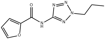 N-(2-propyl-2H-tetraazol-5-yl)-2-furamide Structure