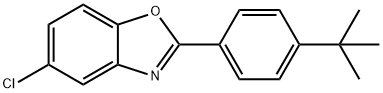 2-(4-tert-butylphenyl)-5-chloro-1,3-benzoxazole Structure