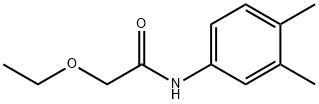 N-(3,4-dimethylphenyl)-2-ethoxyacetamide 구조식 이미지